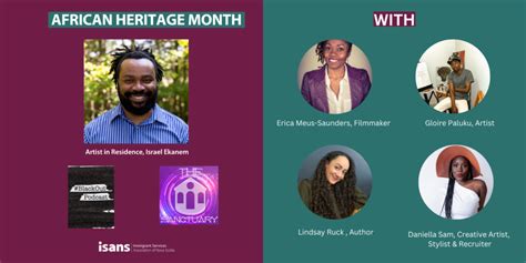 African Heritage Month 2023 – Artist in Residence - Immigrant Services ...