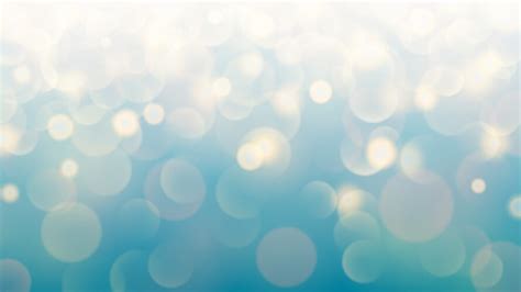 Abstract Blue Light Bokeh Blur Background Vector Image