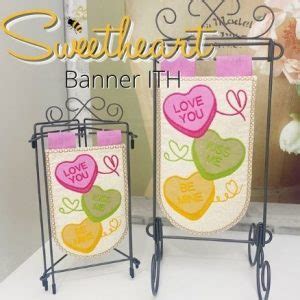 Sweetheart Banner In The Hoop Sookie Sews