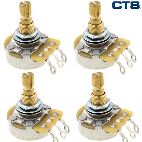 Cts Metric K Audio Taper Potentiometers Pots Split Reverb