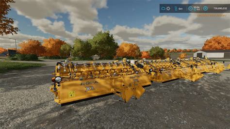 Cutterbar Pack V1 0 FS22 Mod Farming Simulator 22 Mod