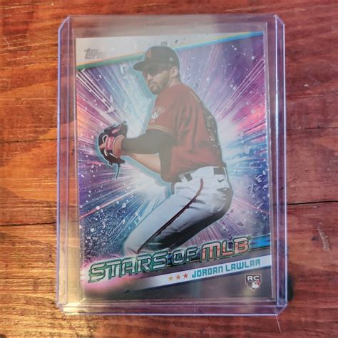 Topps Chrome Series Jordan Lawlar Rc Stars Of The Mlb Csmlb