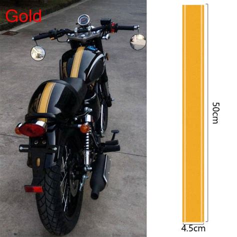 Декоративная наклейка, полоска винил на мотоцикл Cafe racer Оранжевая ...