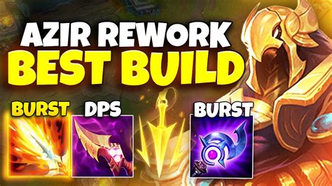 Azir Rework Best New Build LICH BANE 1000 DAMAGE AUTO YouTube