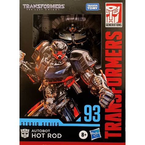 Hasbro Transformers Studio Series Transformers The Last Knight SS93 Deluxe Hot Rod BIB Shopee