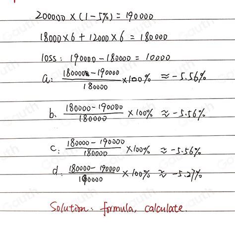 Solved Compute The Gross Profit Answer The Given Problem 1 Annie