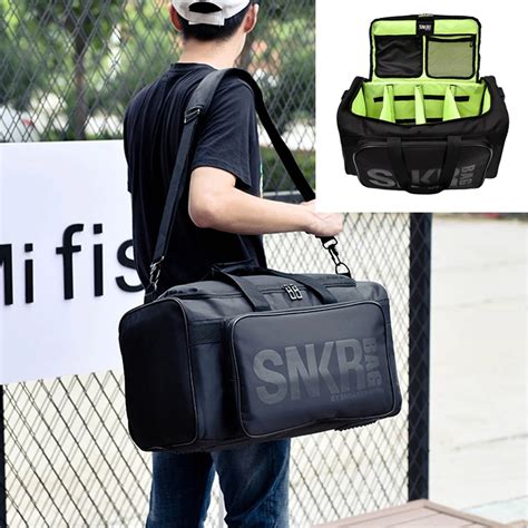 Large Multiple Compartment Sport Training Gym Bags Men Duffel Holdall Waterproof Fitness Travel ...