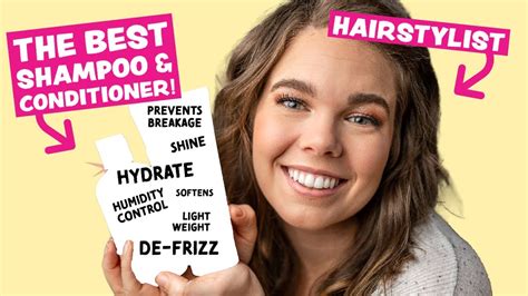 The Best Shampoo And Conditioner For Anyone 👉🏽 Pro Hairstylist Product Recommendations Youtube