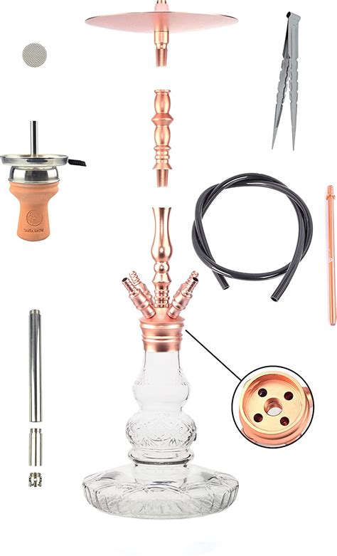 Mata Leon Excalibur Shisha Rose Ice Cube Shisha