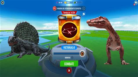 Prueba De Aturdimiento Experta Jurassic World Alive Youtube