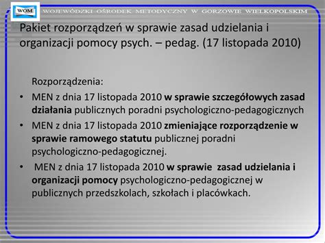 Ppt Podstawy Prawne Funkcjonowania Poradni Powerpoint Presentation