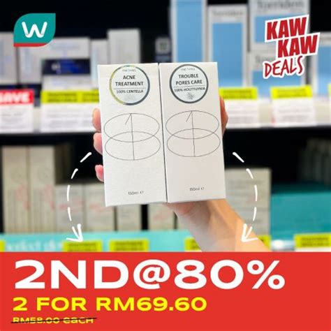 Watsons Sale 2nd @ 80% OFF (6 Feb 2024 - 12 Feb 2024)