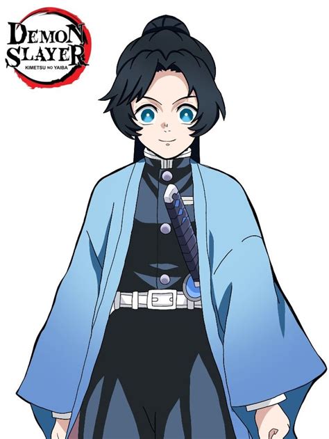 An Anime Character With Black Hair And Blue Eyes