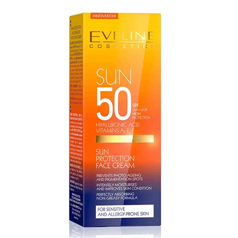 EVELINE Sun Protection Face Cream SPF50 50ml