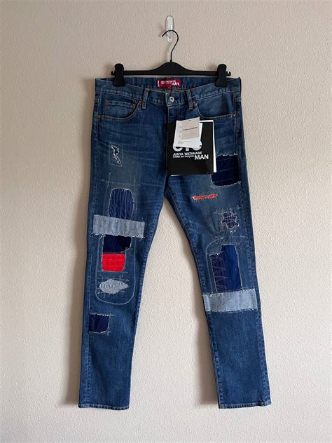 Junya Watanabe Junya Watanabe Man Levis 510 Patchwork Denim Jeans Indigo Grailed