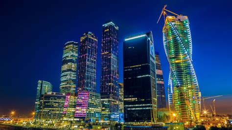 Moscow New City 1920 x 1080 HDTV 1080p Wallpaper