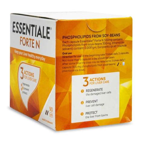 Essentiale Forte N 90 Capsules Liver Vitamins Supplements