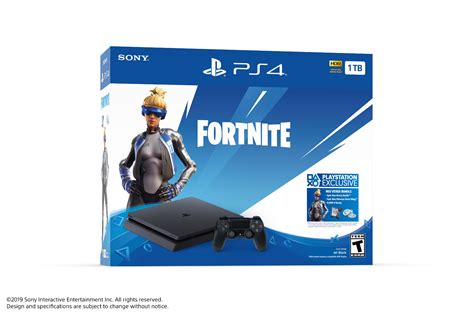 Sony Playstation Slim 1tb Fortnite Neo Versa Ps4 Bundle