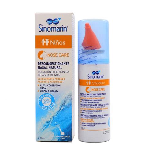 Sinomarin Spray Limpieza Nasal Niños 100ml