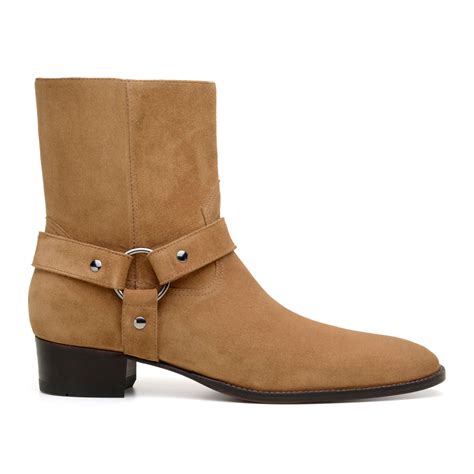 Bota Imperia Harness Masculina Camur A Cappuccino Gianno