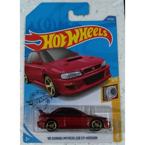Hot Wheels Subaru Impreza B STi Version Shopee Brasil