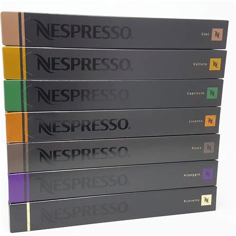 Nespresso Assortment 70 Capsules Ristretto Arpeggio Rome Livanto