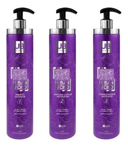 Kit 3un Matizador Urban Blond Tratamento Profissional Ub Frete grátis