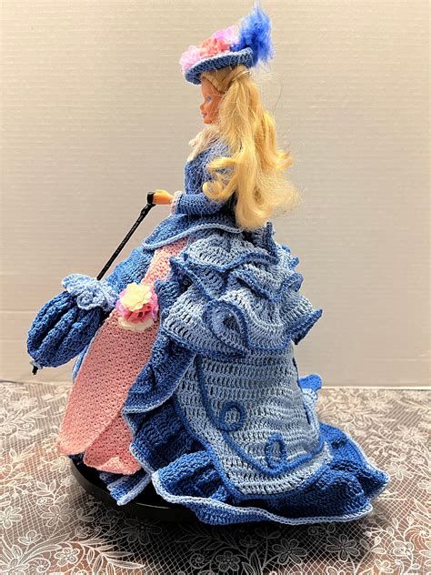 Barbie Doll Clothes, Crochet Barbie Doll, Crochet Handmade Doll Dress ...