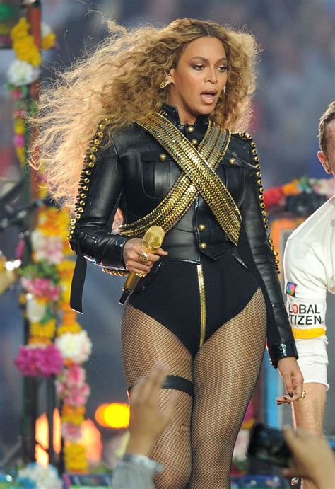 Beyonce Performing At The Pepsi Super Bowl Halftime Show In Santa