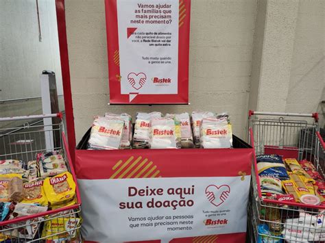 Covid Campanha De Supermercado Arrecada Toneladas De Alimentos