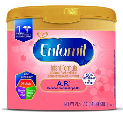 Buy Enfamil A R Infant Formula Clinically Proven To Reduce Spit Up In 1 Week Reusable