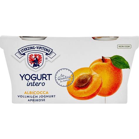 Yogurt Intero Cremoso All Albicocca VIPITENO 2 X 125 G Coop Shop