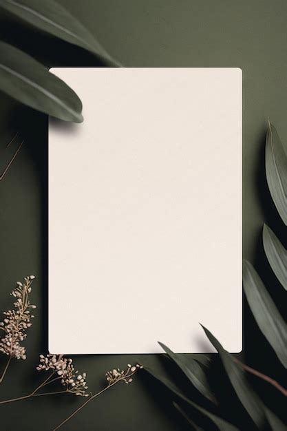 Free Photo Elegant Wedding Invitation