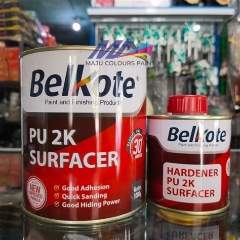 Jual Belkote Epoxy Pu K Filler Surfacer Kg Shopee Indonesia