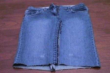 How To Turn Jeans Into A Skirt Skirts Diy Skirt Stylish Skirts