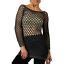Summer Hot Fishnet Long Sleeve Shirt Dancing Blouse Top Beach Suite Ebay