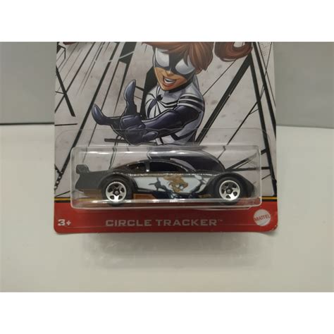 CIRCLE TRACKER 3 5 SPIDER MAN MARVEL 1 64 HOT WHEELS BCN STOCK CARS