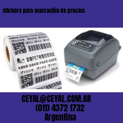 Stickers Para Marcaci N De Precios Zebra Etiquetadora