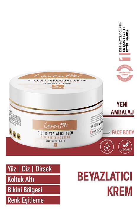 Laventin Koltuk Altı Diz Dirsek Ve Bikini Bölgesi Cilt Beyazlatıcı Krem 100 Ml Fiyatı Yorumları