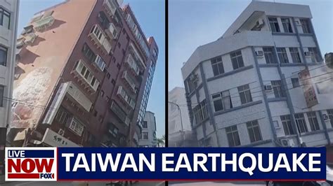 Watch Deadly Earthquake Rocks Taiwan Collapsing Buildings And