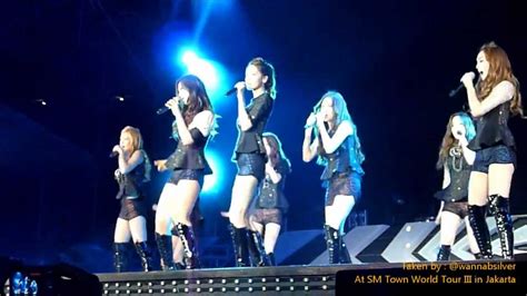 FANCAM 120922 SM Town In Jakarta Genie Tell Me Your Wish Girls