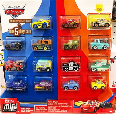 Take Five A Day Blog Archive Mattel Disney Pixar Cars Mini Racers