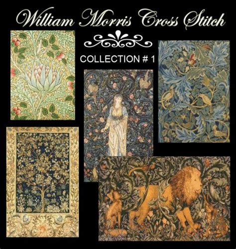 William Morris Cross Stitch Collection 1 In 2022 Cross Stitch Cross