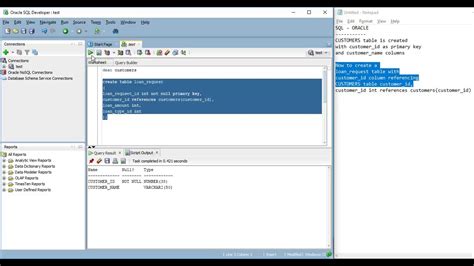 Create Table Syntax With Primary Key And Foreign In Oracle Cabinets Matttroy