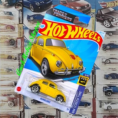 Hot Wheels Bumblebee Trandformers Case L Shopee Philippines