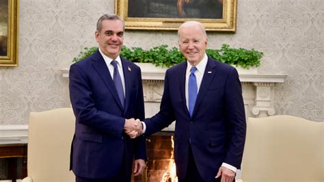 Biden Felicita A Abinader Y Le Ofrece Su Apoyo Para Garantizar Un