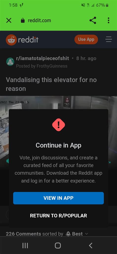 how to view reddit without app