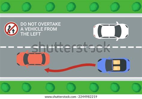 Safety Car Driving Rules Tips Do Stock Vector Royalty Free 2244982219 Shutterstock