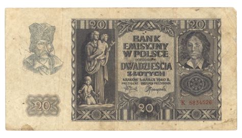 Billete Polaco De 1940 Capturado En Una Imagen De Alta Resolución Que Exhibe Png Tesoros