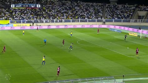 دوري روشن السعودي On Twitter ‌🎥 هدف النصر الأول ⚽️ غوستافو ️⃣ أبها